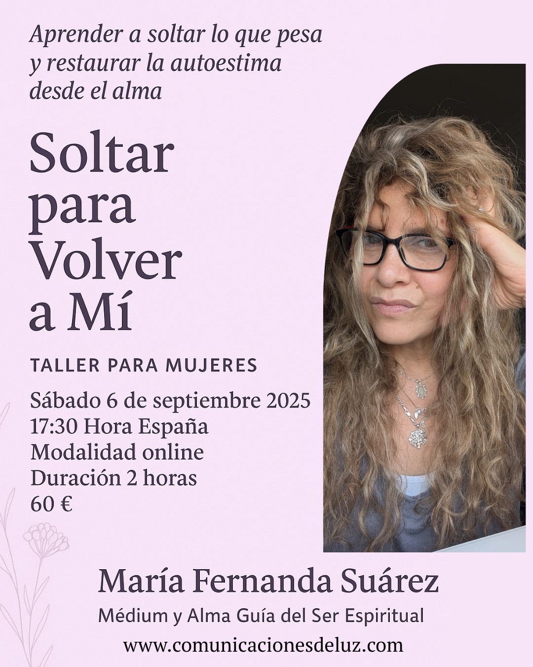 Taller para mujeres: Soltar para volver a mi